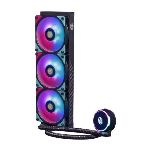COOLER MASTER MasterLiquid PL360 Flux 30th Anniversary Edition 360mm CPU Liquid Cooler - 2