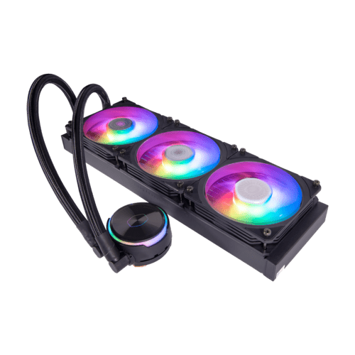 COOLER MASTER MasterLiquid PL360 Flux ARGB 360mm CPU Liquid Cooler - 3