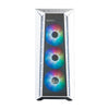 COOLER MASTER MasterBox 520 Mesh ARGB EATX Mid Tower Cabinet (White) - 2