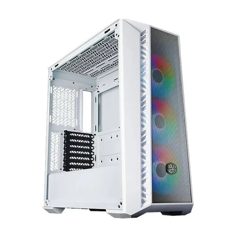 COOLER MASTER MasterBox 520 Mesh ARGB EATX Mid Tower Cabinet (White) - 4