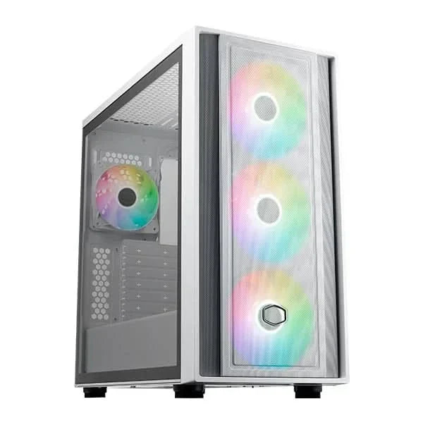 COOLER MASTER MASTERBOX MB600 MID-TOWER CABINET WHITE – TechCure India