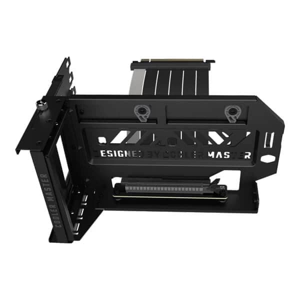 COOLER MASTER Vertical Graphics Card Holder Kit V3 - PCIe 4.0 Riser Cable For E-ATX Cabinet (Black) - 5