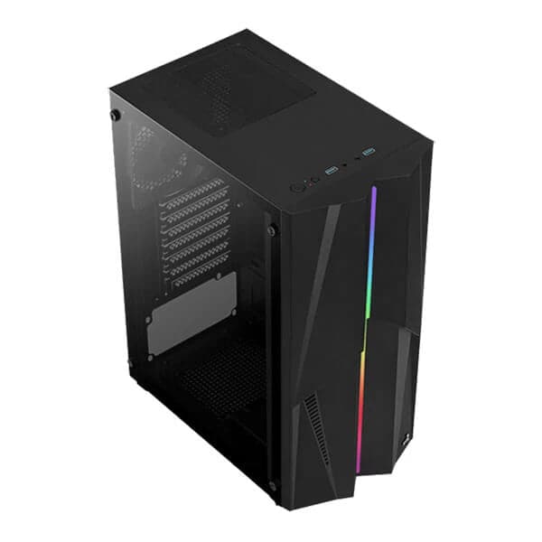 AEROCOOL Mecha RGB ATX Mid Tower Cabinet (Black) - 3