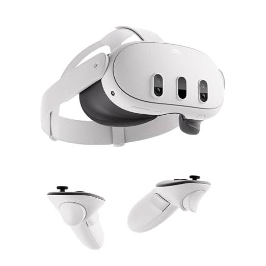 Meta Quest 3 512GB, Mixed Reality All-in-One VR Headset White – TechCure India