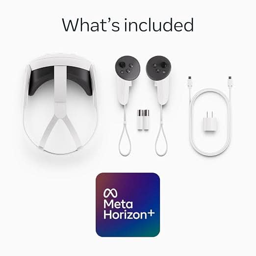 Meta Quest 3 512GB, Mixed Reality All-in-One VR Headset White – TechCure India
