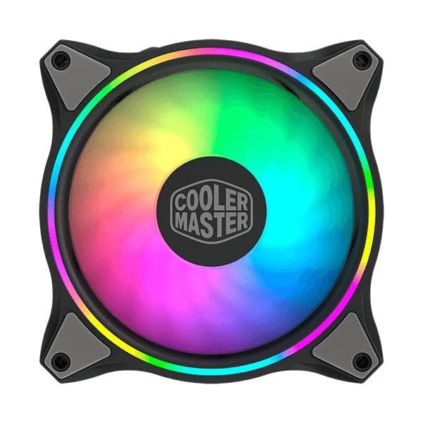 COOLER MASTER MasterFan MF120 Halo ARGB Cabinet Fan (Black) (Triple Pack) - 2