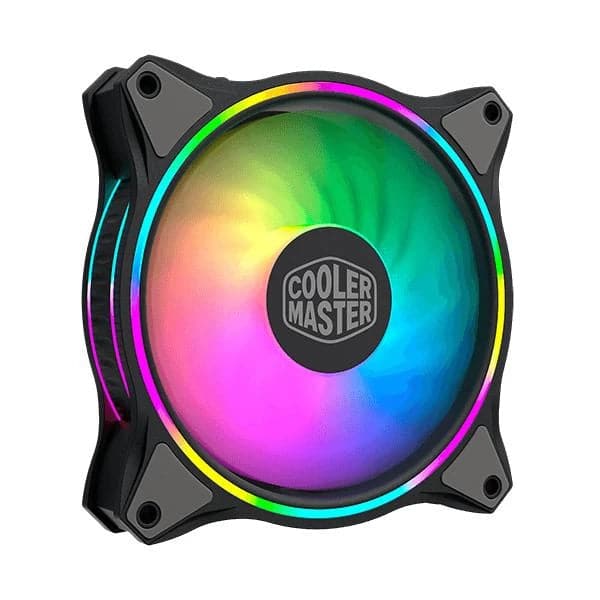 COOLER MASTER MasterFan MF120 Halo ARGB Cabinet Fan (Black) (Triple Pack) - 3