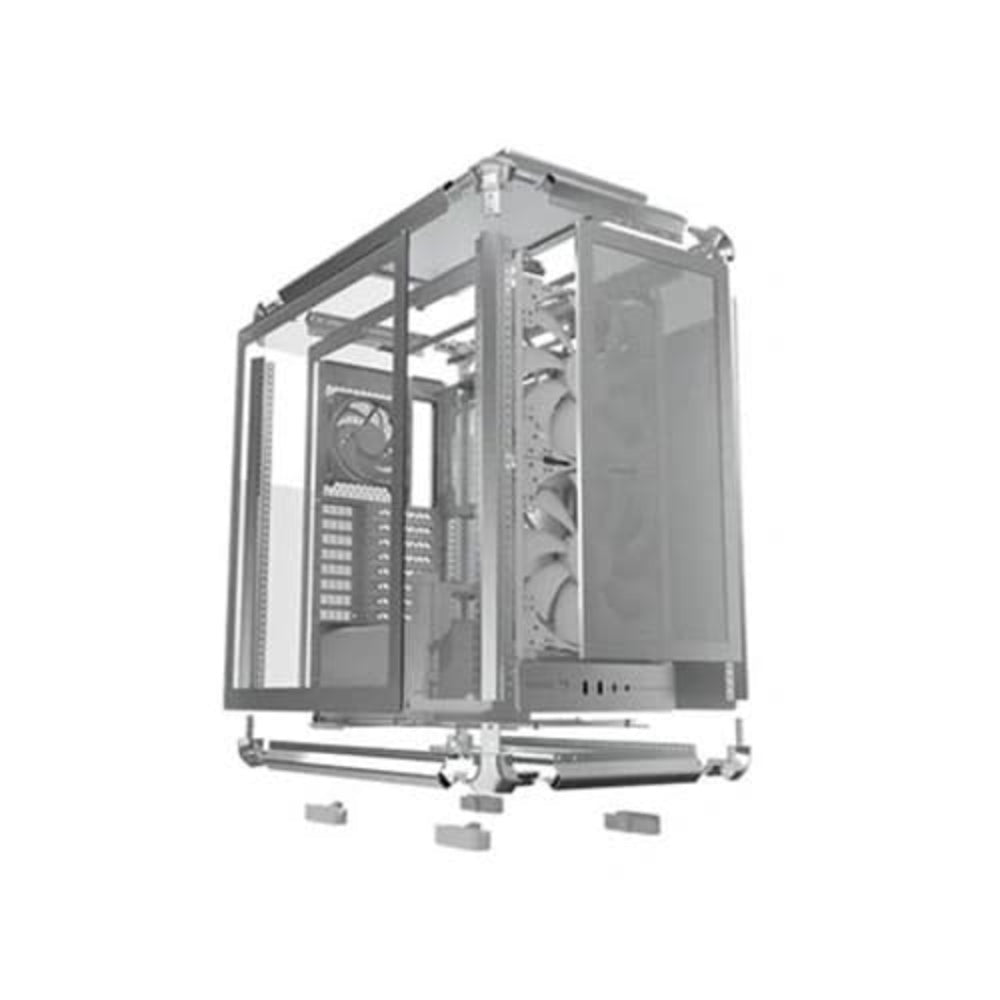 COOLER MASTER Master Frame 500 Mesh ARGB EATX Mid Tower Cabinet ( Silver ) - 2