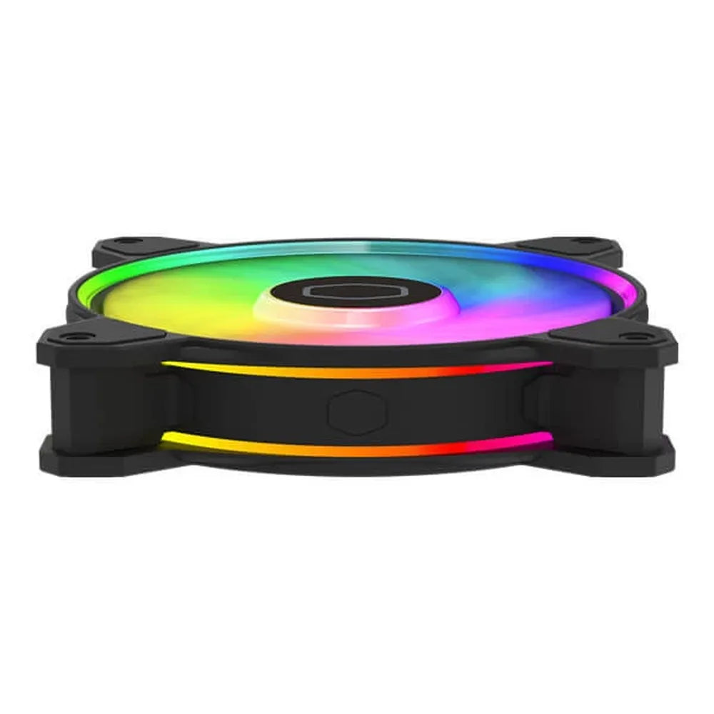 COOLER MASTER MasterFan MF120 Halo 2 ARGB Black PWM Cabinet Fan (Single Pack) - 2