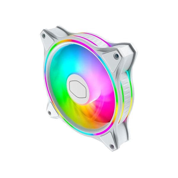 COOLER MASTER MasterFan MF120 Halo ARGB Cabinet Fan (White) (Triple Pack) – TechCure India