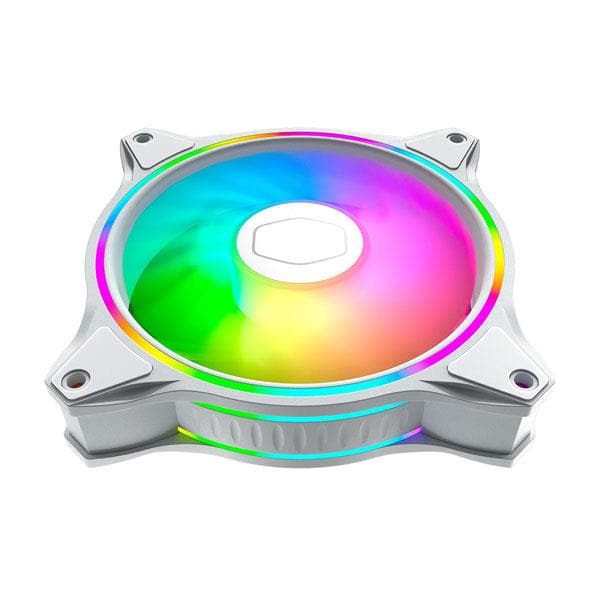 COOLER MASTER MasterFan MF120 Halo ARGB Cabinet Fan (White) (Triple Pack) - 3