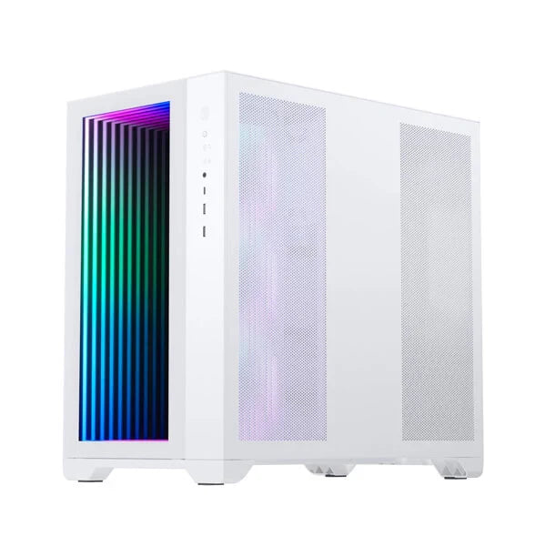 PHANTEKS MagniumGear Neo Qube 2 Infinity Mirror DRGB EATX Mid Tower Cabinet (White) - 3