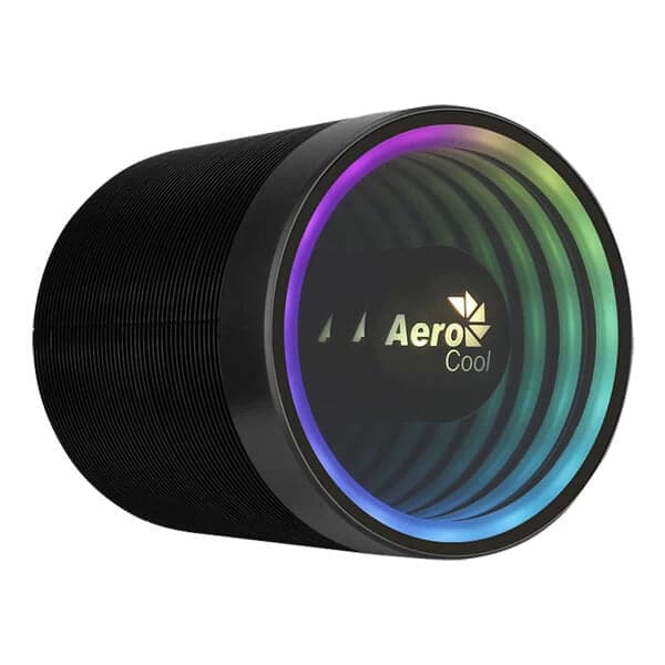 AEROCOOL Mirage 5 ARGB Single Tower CPU Air Cooler (Black) – TechCure India