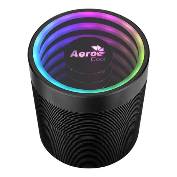 AEROCOOL Mirage 5 ARGB Single Tower CPU Air Cooler (Black) – TechCure India