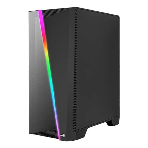 AEROCOOL Mirage ARGB ATX Mid Tower Cabinet (Black) - 3