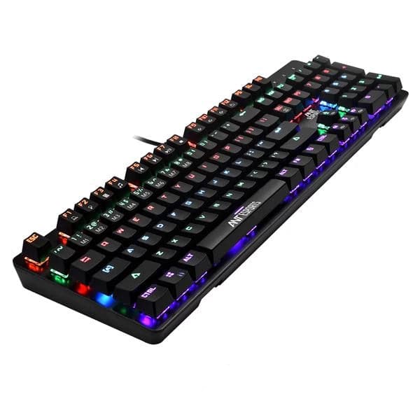 ANT ESPORTS MK3200 Full Size Mechanical Wired Gaming Keyboard (Black) (Blue Switch) (Clicky Switch) (MK3200) - 3