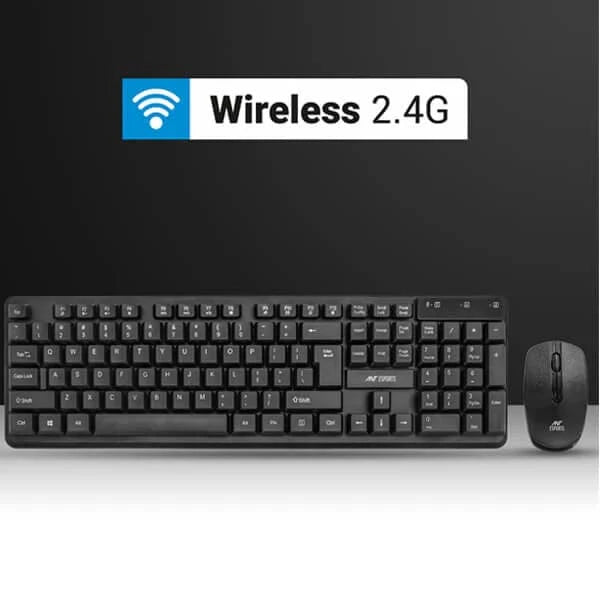 ANT ESPORTS MKWM2023 Full Size Wireless Gaming Keyboard (Black) (Membrane Keyboard) (MKWM2023) - 4