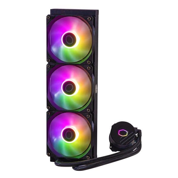 COOLER MASTER Master Liquid 360L Core ARGB Liquid Cooler (Black) - 4