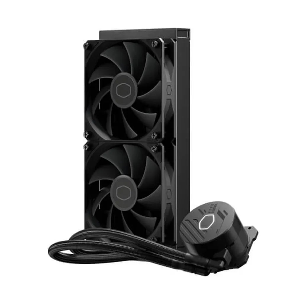 COOLER MASTER MasterLiquid 240L Core 240mm CPU Liquid Cooler (Black) – TechCure India