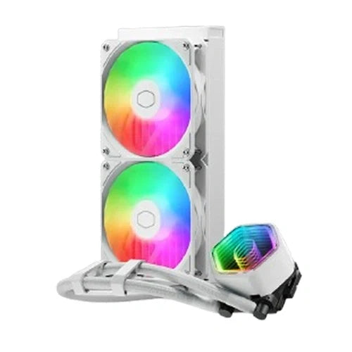 Cooler Master MasterLiquid Core NEX 240 ARGB CPU Liquid Cooler White – TechCure India