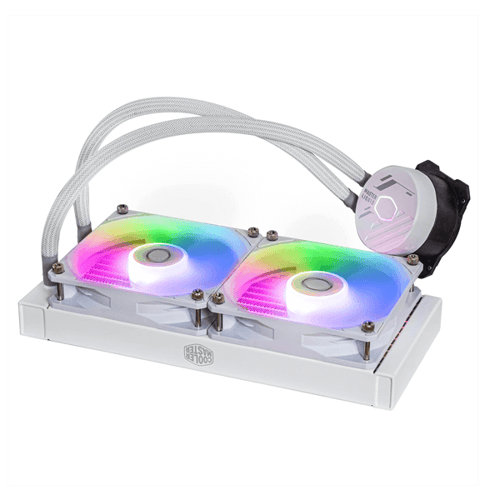 COOLER MASTER ML240 CORE 240MM ARGB AIO LIQUID COOLER WHITE – TechCure India