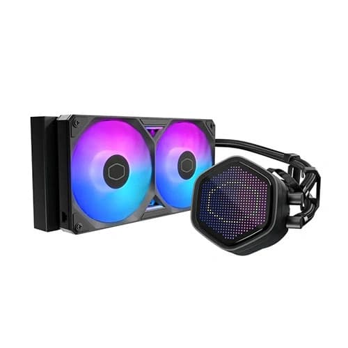 Cooler Master MasterLiquid Atmos II Pixel LED 240mm ARGB CPU Liquid Cooler – TechCure India