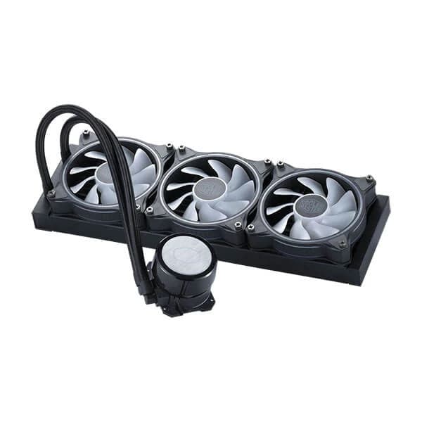 COOLER MASTER ML360 illusion ARGB 360mm CPU Liquid Cooler (Black) - 4