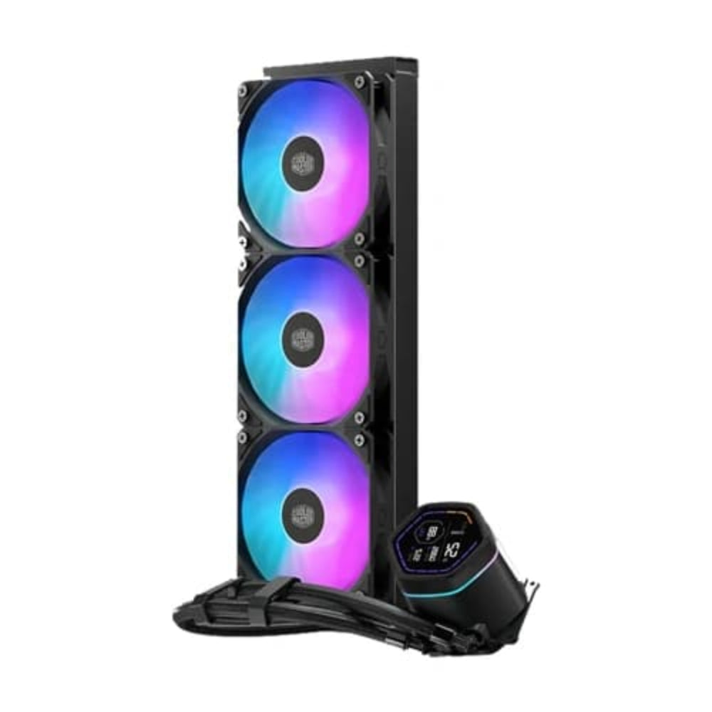 COOLER MASTER Masterliquid Core NEX Digital 360mm CPU Liquid Cooler ( Black ) - 2