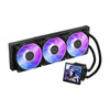 COOLER MASTER MasterLiquid 360 Core 360mm Non-RGB CPU Liquid Cooler (Black) ( With 4 inch LCD Display )