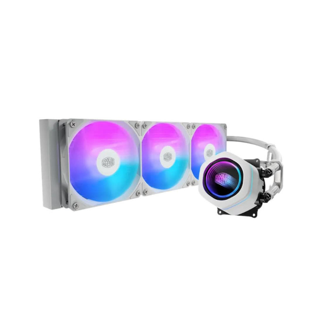 Cooler Master MasterLiquid Core Nex 360 ARGB Liquid CPU Cooler - White – TechCure India