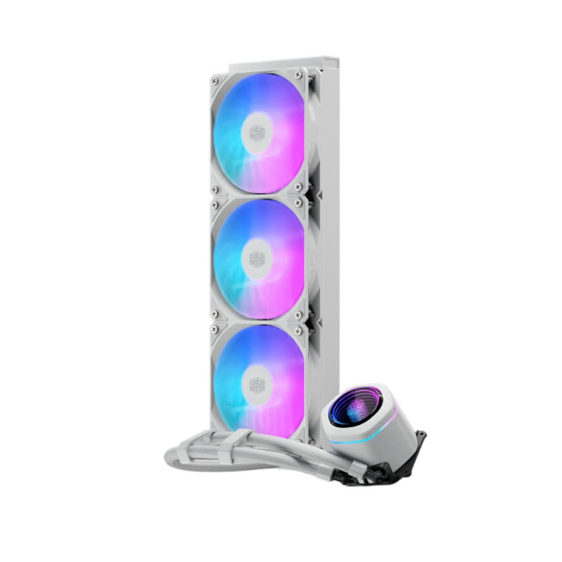 Cooler Master MasterLiquid Core Nex 360 ARGB Liquid CPU Cooler - White – TechCure India