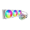 COOLER MASTER Master Liquid 360 Atmos ARGB 360mm CPU Liquid Cooler (White)