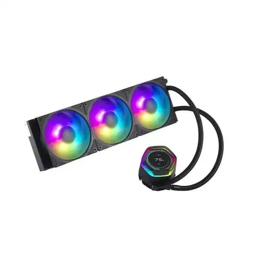 COOLER MASTER MasterLiquid 360 Ion ARGB 360mm CPU Liquid Cooler ( Black ) - 4