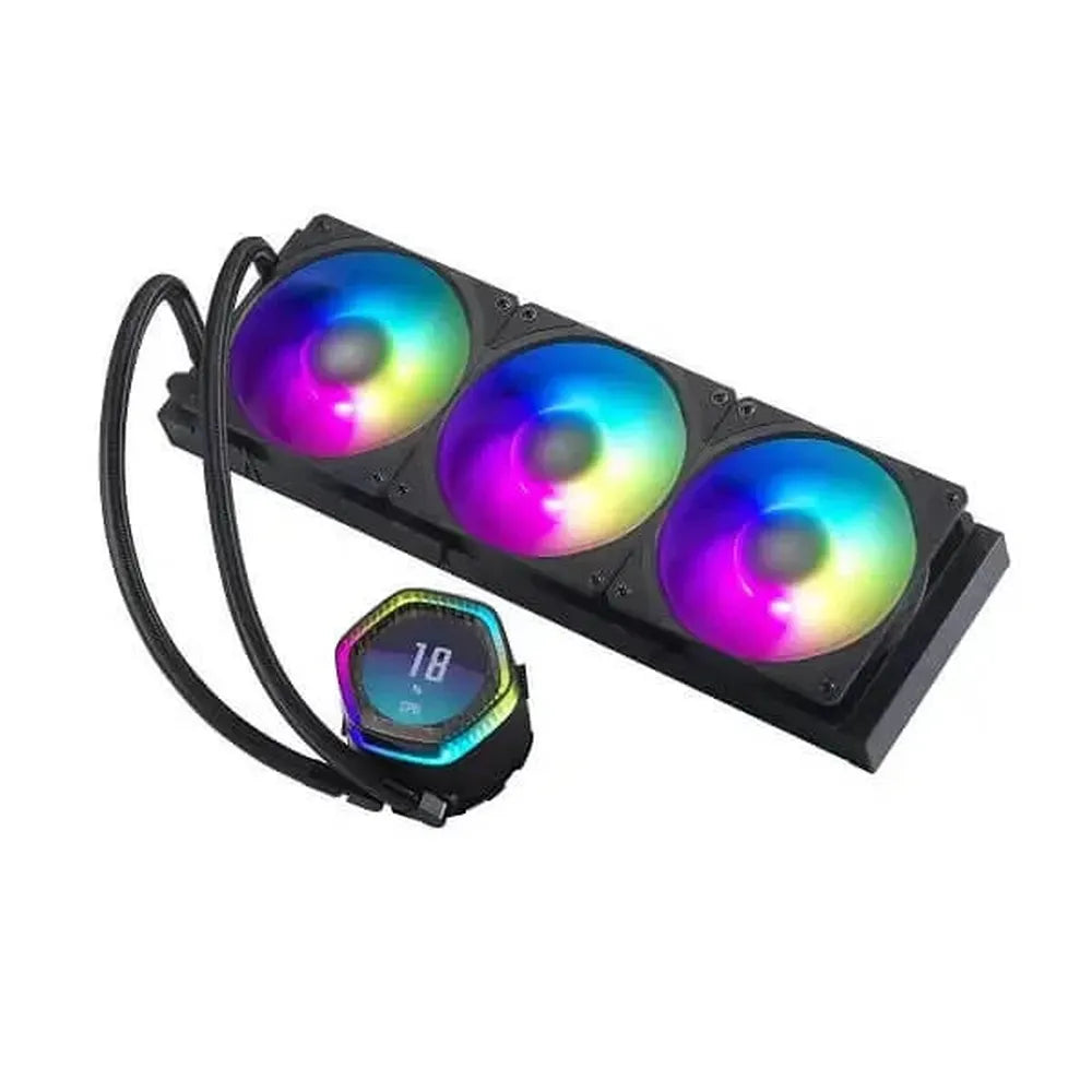 COOLER MASTER MasterLiquid 360 Ion ARGB 360mm CPU Liquid Cooler ( Black ) - 2