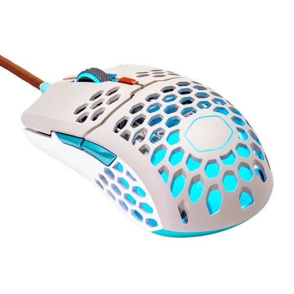 COOLER MASTER MM711 Retro Wired Ergonomic RGB Gaming Mouse ( MM-711-GSOL1 ) ( 16000DPI / 6 Macro Buttons ) ( Grey ) - 2