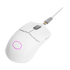 COOLER MASTER MM712 Wireless + Bluetooth Ambidextrous Gaming Mouse ( MM-712-WWOH1 ) ( 19000DPI / 6 Macro Buttons ) ( White ) - 2