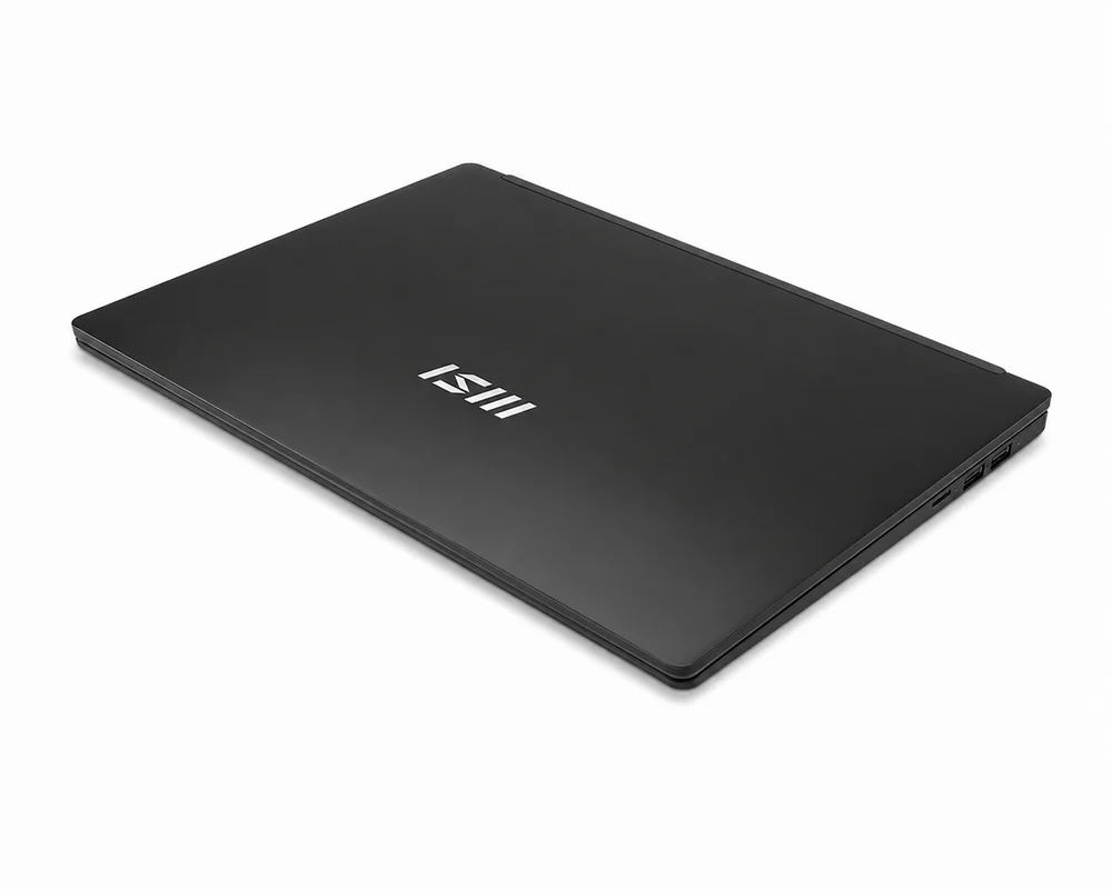 MSI Modern 14 C7M-101IN 14 Inch FHD Laptop, AMD Ryzen 7 7730U, 16GB RAM, 512GB SSD, Windows 11 Home, Microsoft Office 2024, Black – TechCure India