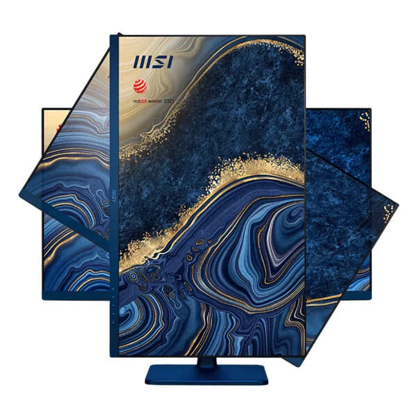 MSI Modern MD272QP Ultramarine 27 Inch QHD 75Hz IPS Panel 95% SRGB 4ms AMD Freesync IPS Bussiness Monitor - 4