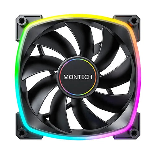 Montech AX140 PWM ARGB Cabinet Fan (Single pack)