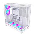 MONTECH HS02 Pro ARGB ATX Mid Tower Cabinet ( White ) – TechCure India