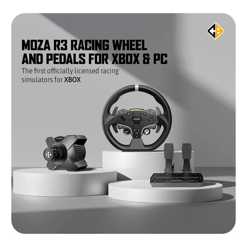 MOZA R3 BUNDLE FOR PC AND XBOX & PC RS053 – TechCure India
