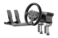 MOZA R5 Racing Wheel & Pedals Bundle for PC 5.5 Nm Direct Drive – Black – TechCure India