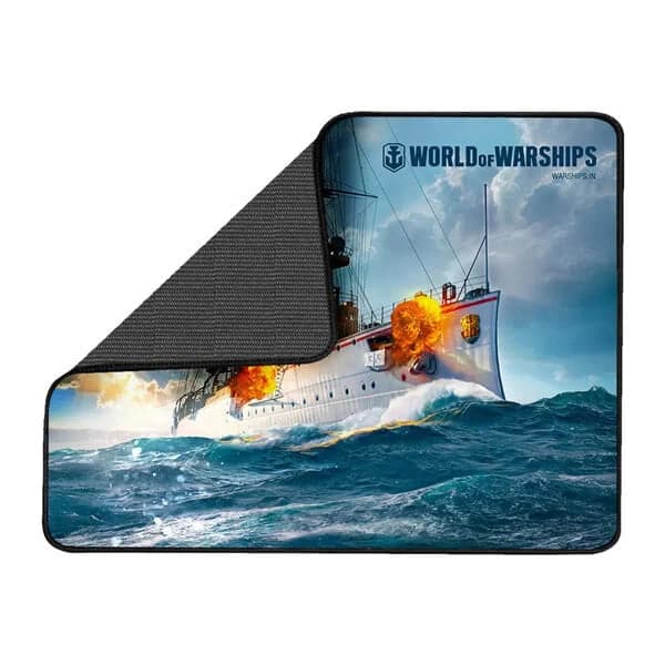 ANT ESPORTS MP210W World of Warships Edition Medium Black Mousepad - 2