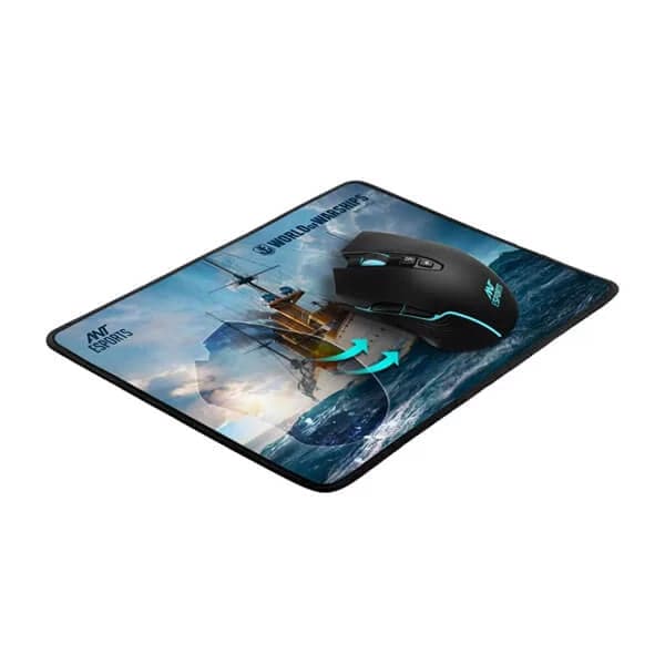 ANT ESPORTS MP210W World of Warships Edition Medium Black Mousepad - 4
