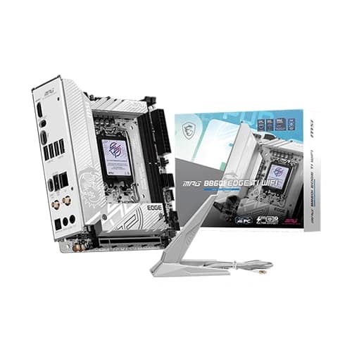 MSI MPG B860I Edge TI WIFI7 M-ITX Motherboard – TechCure India