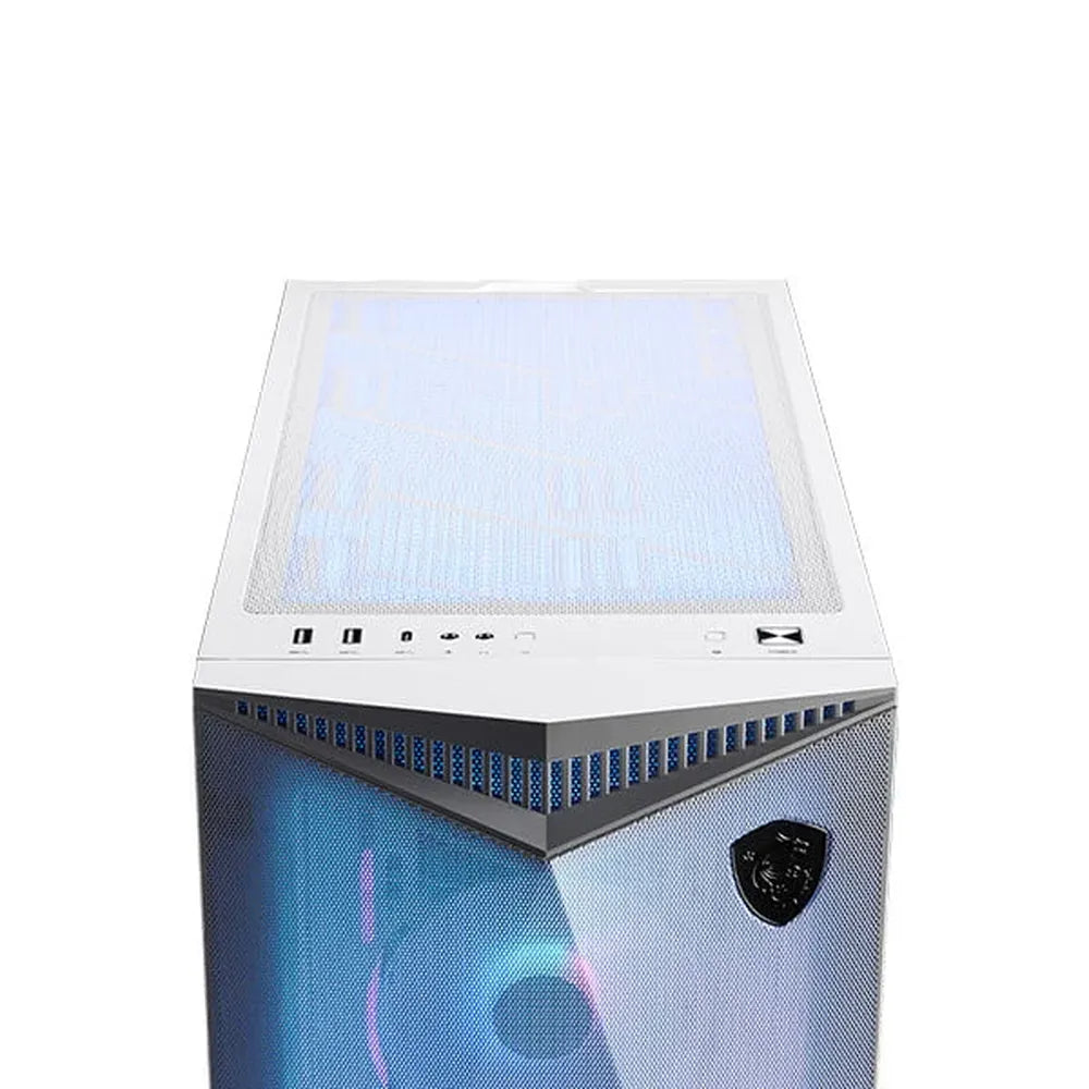 MSI MPG Gungnir 300R Airflow ARGB EATX Mid Tower Cabinet (White) - 6