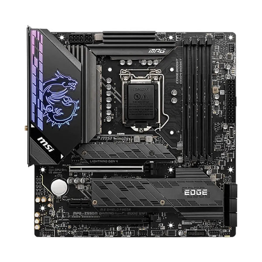 MSI MPG Z590M Gaming Edge WIFI Motherboard - 2