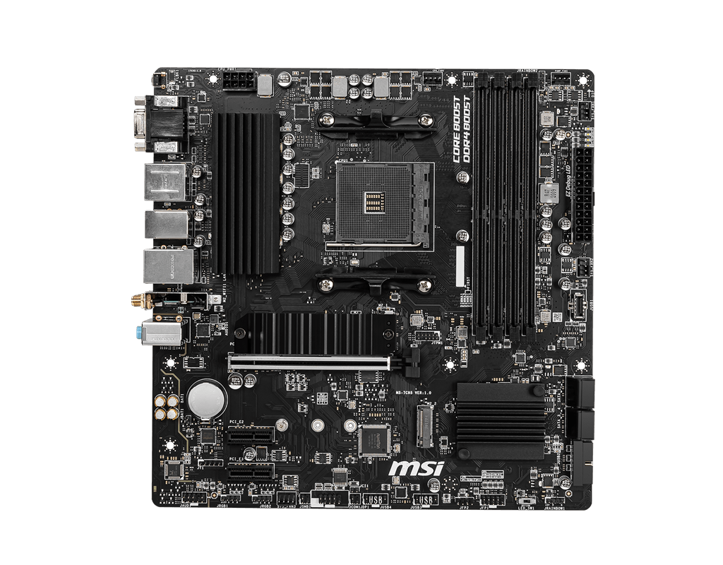 MSI B550M PRO VDH WIFI AMD AM4 MOTHERBOARD – TechCure India
