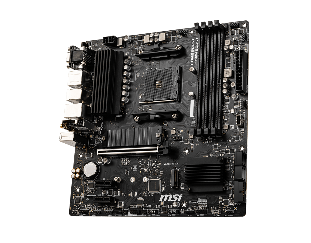 MSI B550M PRO VDH WIFI AMD AM4 MOTHERBOARD – TechCure India