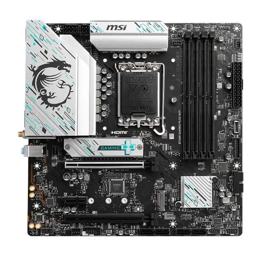 MSI B760M Gaming Plus Wifi DDR5 Intel Motherboard – photo 4 – TechCure India